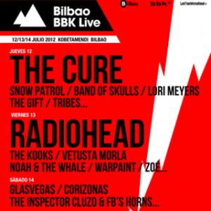 Nuevos grupos y distribución por dias para el Bilbao BBK Live 2012 - Theborderlinemusic.com