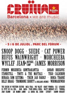 Horarios para el Cruïlla Festival 2013 - Theborderlinemusic.com