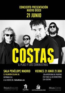 Miguel Costas presenta su nuevo disco el 21 de junio en Madrid - Theborderlinemusic.com