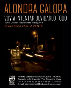 Alondra Galopa, disco ya a la venta y primeras fechas de gira _ theborderlinemusic.com