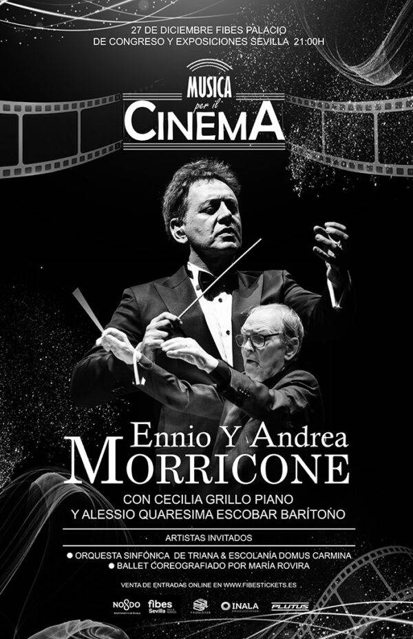 Ennio y Andrea Morricone en Sevilla