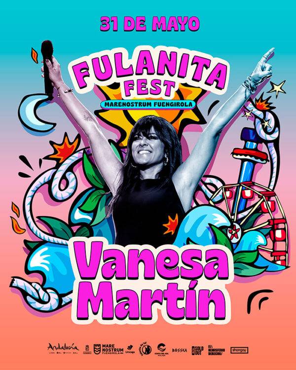 Fulanita Fest 2025 confirma a Vanesa Martín para su cuarta edición en Marenostrum Fuengirola